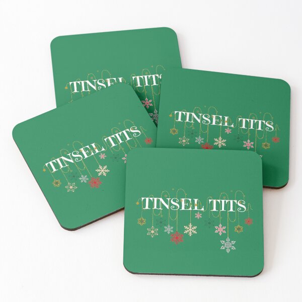 Aperçu de l'œuvre Tinsel Tits Perles avec des ornements de flocon de neige suspendus créée et vendue par CarleLS.