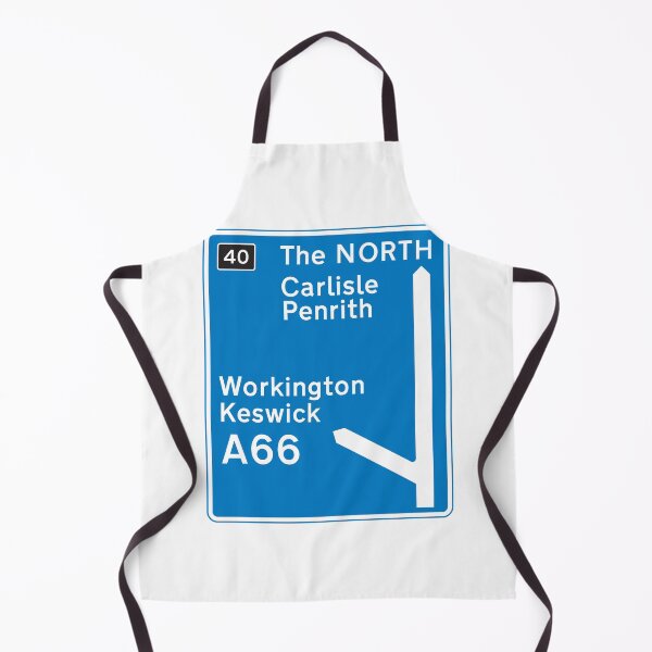 Item preview, The M6 Junction 40 A66 UK Motorway Sign - Cumbria designed and sold by Cumbria Guru.