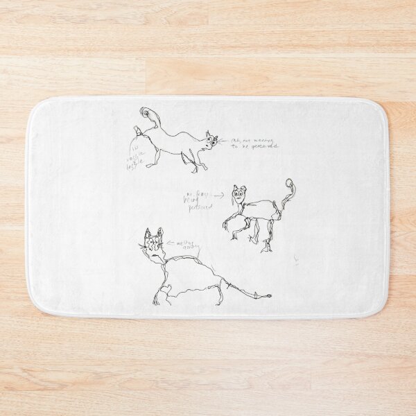 Item preview, Mentally deranged cats designed and sold by MonsoonartsbyM.