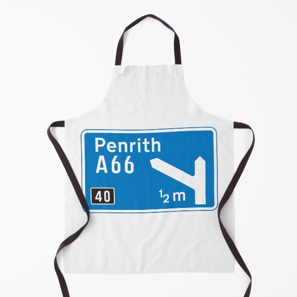 Item preview, The M6 Junction 40 A66 UK Motorway Sign - Penrith, Cumbria designed and sold by Cumbria Guru.