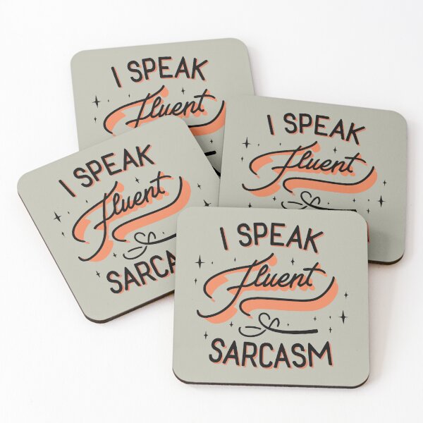 Item preview, I Speak Fluent Sarcasm designed and sold by VoyteksDesigns.