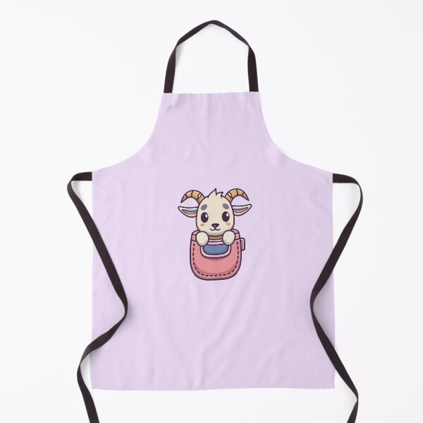 Item preview, Cute goat in a pocket designed and sold by this-is-mona.