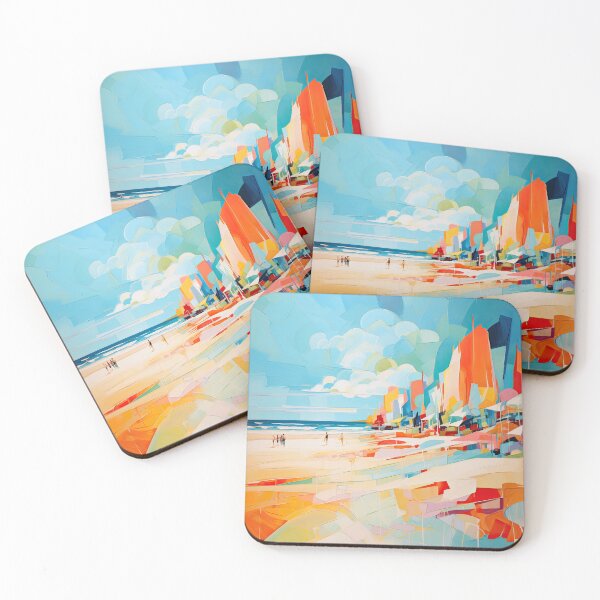 Item preview, Explore "Simplistic & Minimalistic Vintage Sunset" Abstract Art designed and sold by ArtificialGenes.