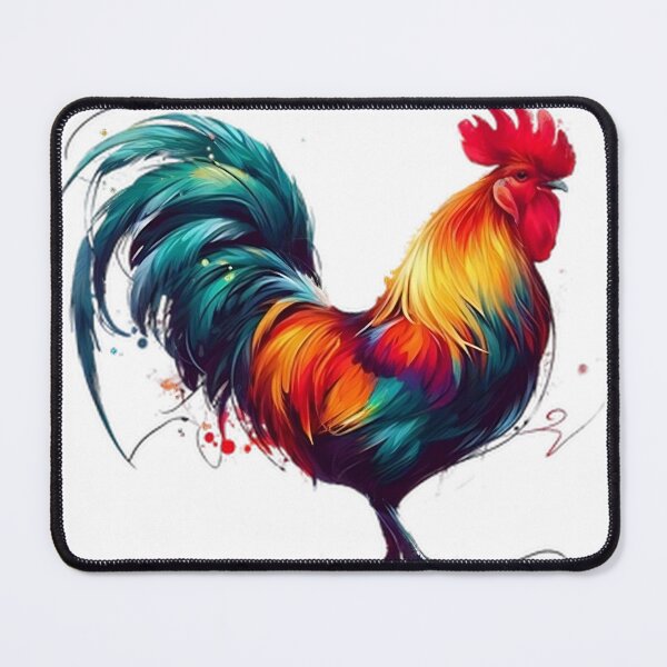 Item preview, colorful and stylish cute chicken designed and sold by Marcoshop10.