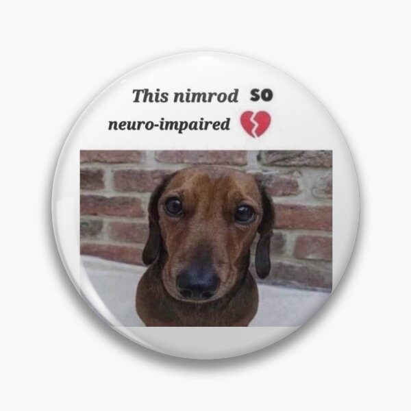Item preview, this nimrod so neuro-impaired dog designed and sold by billcosbo.
