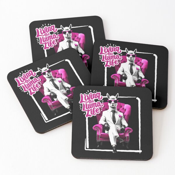 Item preview, Living The Llama Life - Rags to Riches Inspirational designed and sold by Urban-Alien.