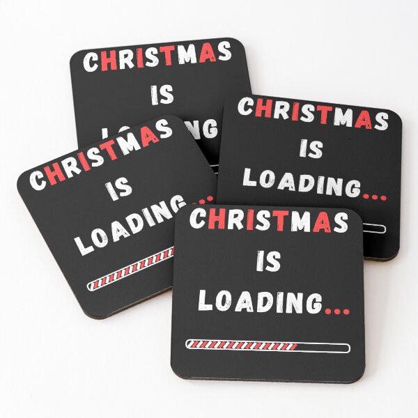 Item preview, Christmas is loading with progress bar designed and sold by JuniperusArt.