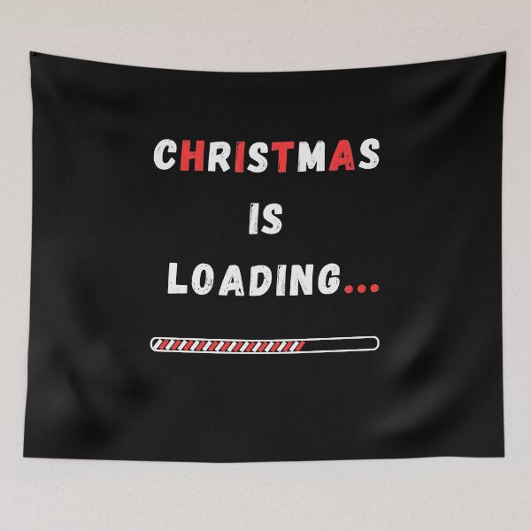 Item preview, Christmas is loading with progress bar designed and sold by JuniperusArt.