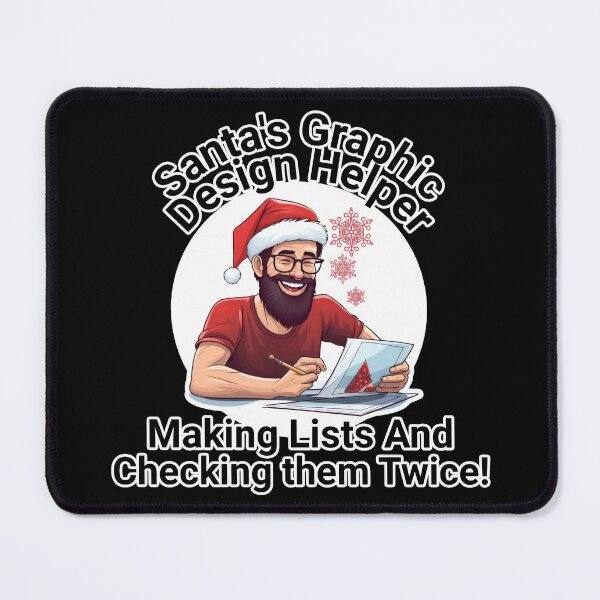 Item preview, Santa's Graphic Design Helper designed and sold by duke818.