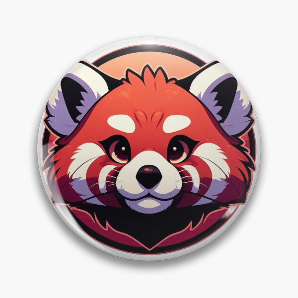 Artikelvorschau, Rotes Panda-Pelzaufkleber-Symbol entworfen und verkauft von Evelyns-Furries.