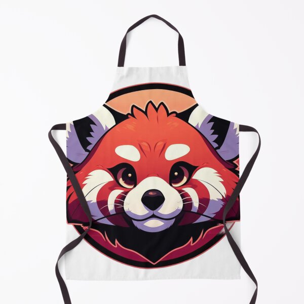 Artikelvorschau, Rotes Panda-Pelzaufkleber-Symbol entworfen und verkauft von Evelyns-Furries.