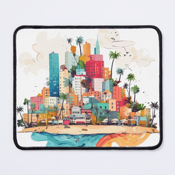 Item preview, Tropical City Dreamscape designed and sold by sagybp.