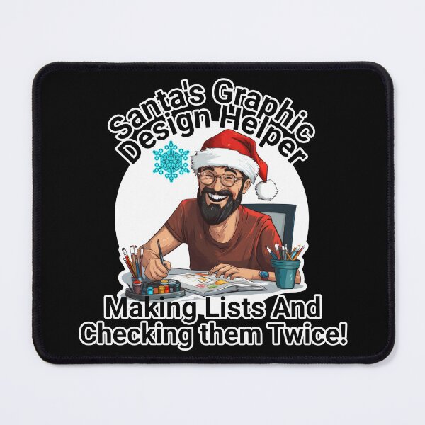 Item preview, Santa's Graphic Design Helper designed and sold by duke818.