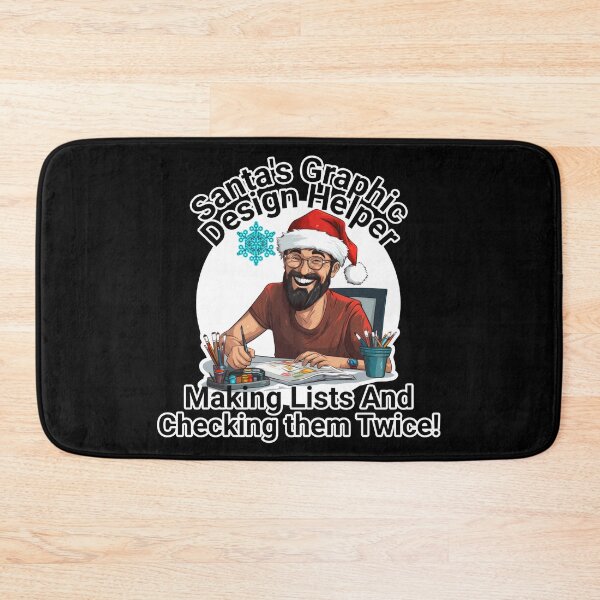 Item preview, Santa's Graphic Design Helper designed and sold by duke818.