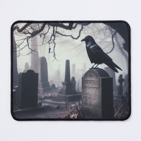 Item preview, cemetery crow designed and sold by Kenneth Labuskes.