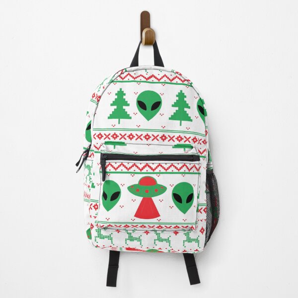 Item preview, Alien Christmas Ugly Sweater UFo designed and sold by Chelsealuv Krigbaum.