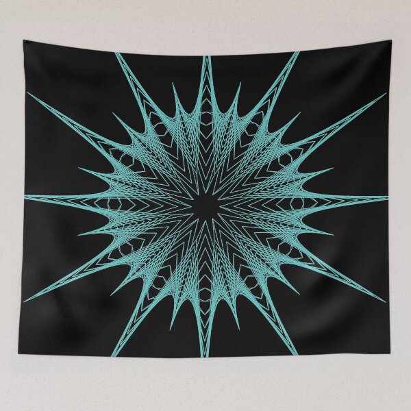 Item preview, Circles On Circle-3 [10001-6-CYAN-BB] designed and sold by LottMultimedia.
