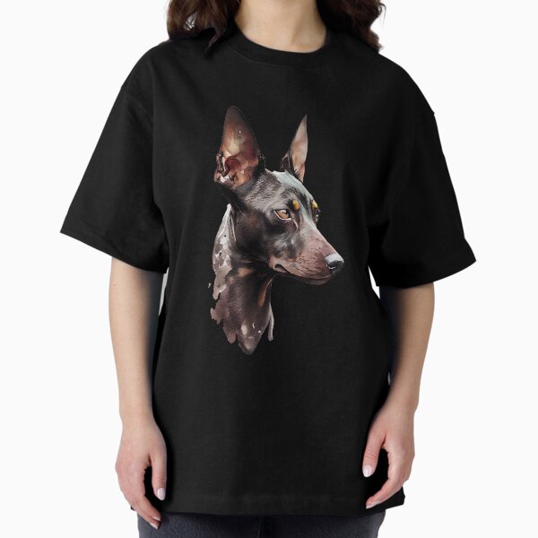 Vista previa del artículo con la obra «Xoloitzcuintli», diseñado y vendido por Peek-Designs.