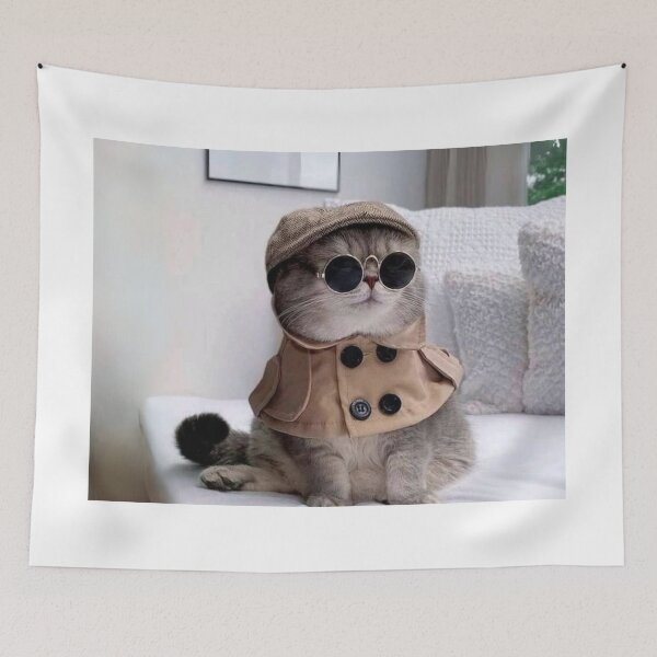 Item preview, Detective Cat designed and sold by Designs-MC.