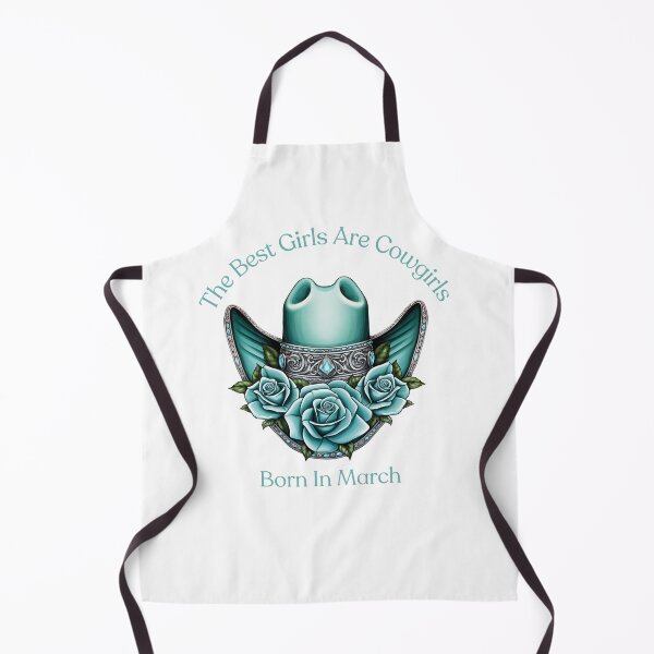 Artikelvorschau, Geburtsstein-Geschenk für März – Aquamarin-Cowgirl-Hut, einzigartiges Cowgirl-Geburtstagsgeschenk für März entworfen und verkauft von AkomaGifts.