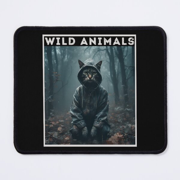 Item preview, Wild Animals Cat in the Spooky Forest designed and sold by GENESIS-POD.