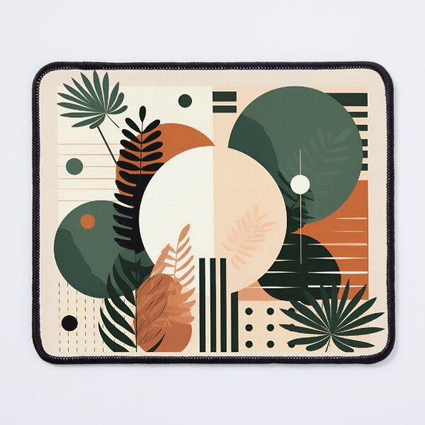 Item preview, Boho Leaves And Geometric Shapes designed and sold by Bomba Visual.