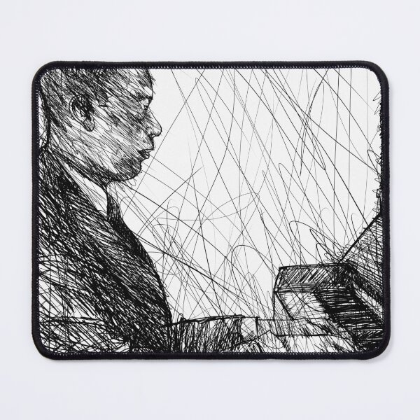 Item preview, SERGEI PROKOFIEV ink portrait .1 designed and sold by lautir.