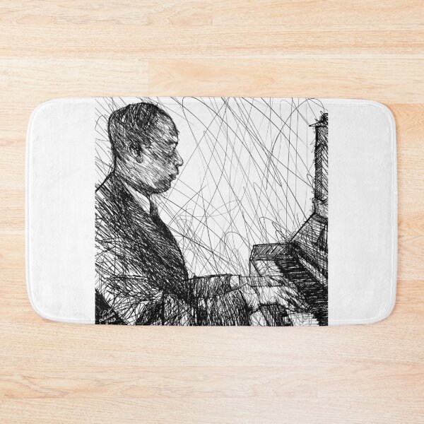Item preview, SERGEI PROKOFIEV ink portrait .1 designed and sold by lautir.
