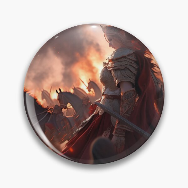 Item preview, powerful warrior queen designed and sold by freddyaiart.