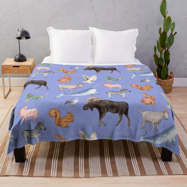 Item preview, Zoo Animal Cute Creature Kids Teens Zebra Moose Owl Design designed and sold by IntoClearWater.