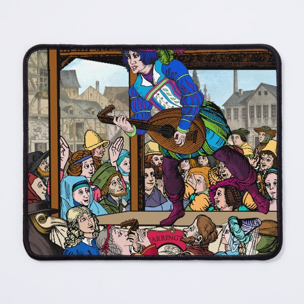 Item preview, Carrington the Minstrel designed and sold by GrayHareCards.