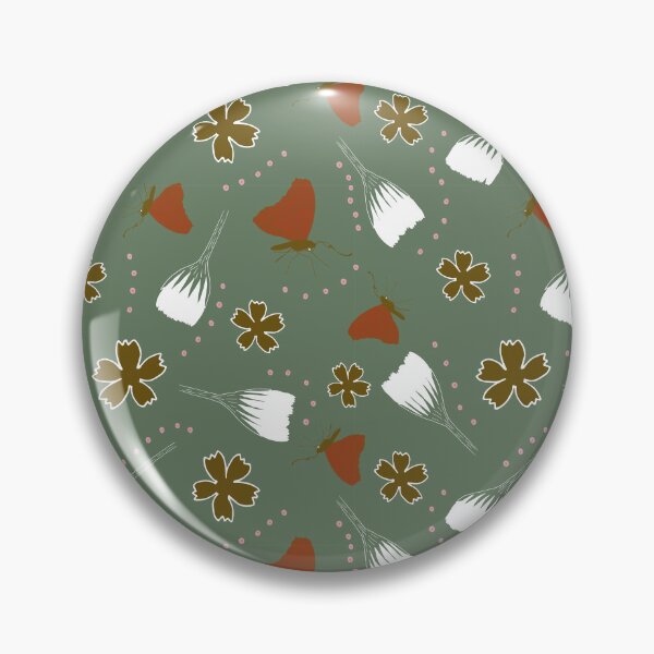 Item preview, Festive tropical flowers and butterflies designed and sold by SerahO.