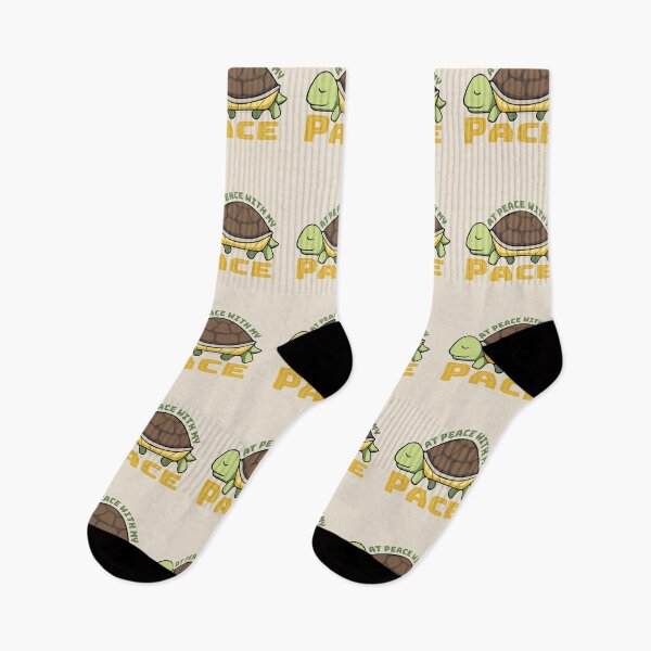 Item preview, At Peace with My Pace - Slow Speed Tortoise -  designed and sold by StuckOnGood.