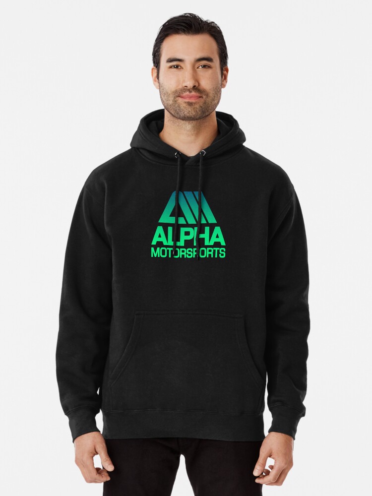 Alpha Motorsports Pullover Hoodie for Sale by Fancy Reagan Redbubble