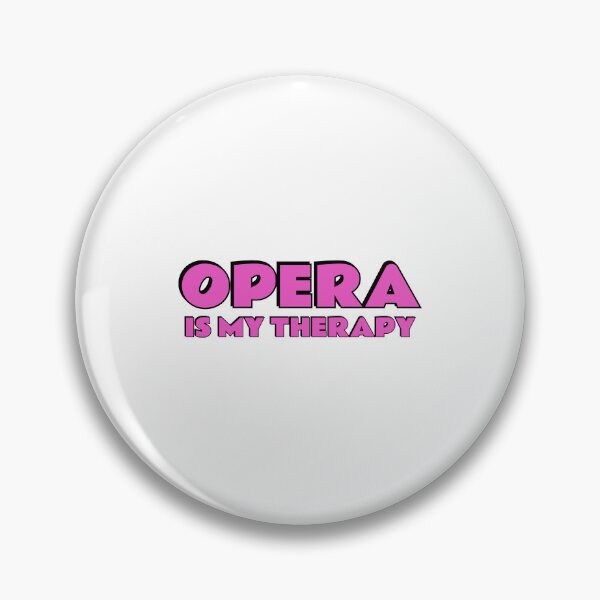 Item preview, Opera Is My Therapy -  I love opera designed and sold by Inspirationmotivation.