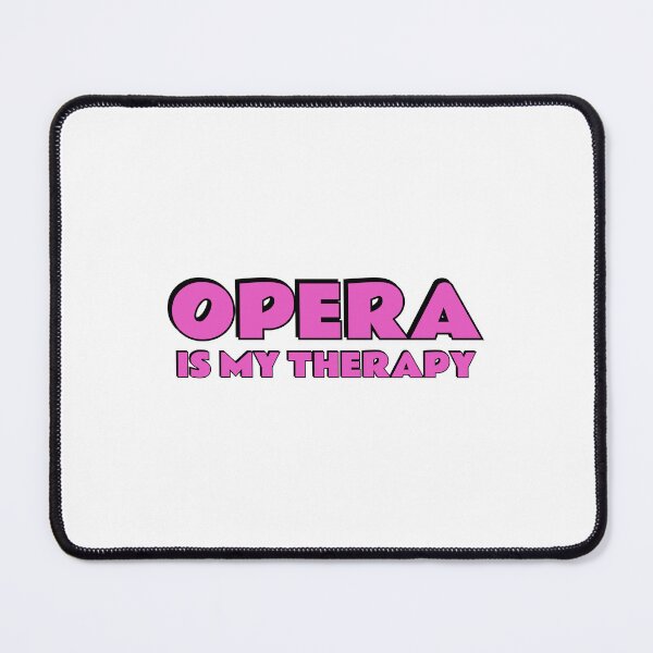 Item preview, Opera Is My Therapy - I love opera designed and sold by Inspirationmotivation.
