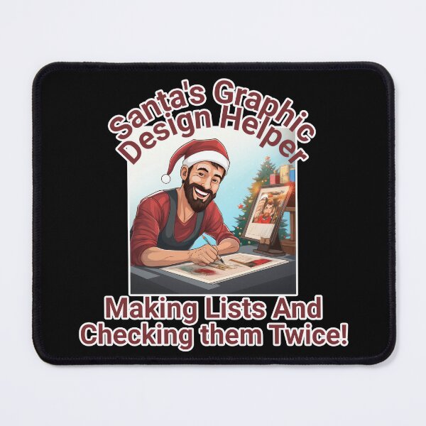 Item preview, Santa's Graphic Design Helper designed and sold by duke818.