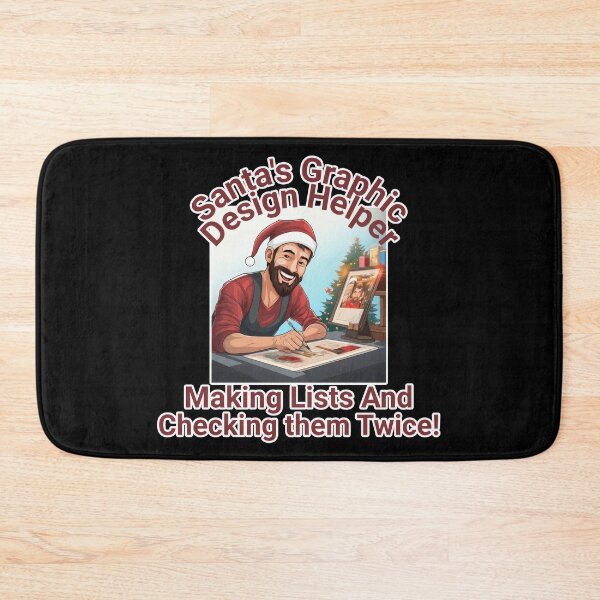 Item preview, Santa's Graphic Design Helper designed and sold by duke818.