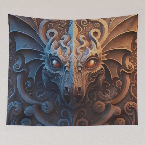 Item preview,  Medieval Stone Gargoyle Dragon Carving designed and sold by DragonRealms.