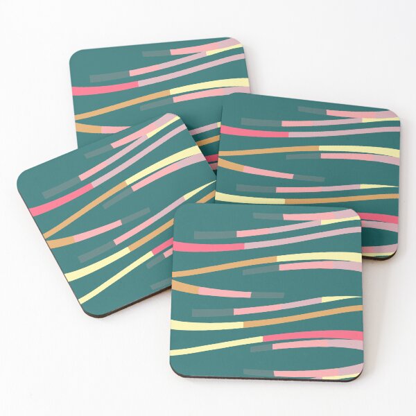 Item preview, Retro minimalist waves pattern 2.0 designed and sold by darfeuille.