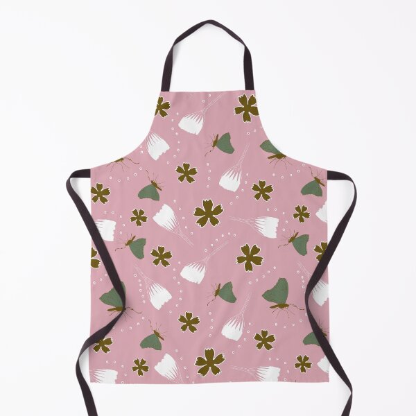 Item preview, Pretty pink tropical flowers and butterflies designed and sold by SerahO.