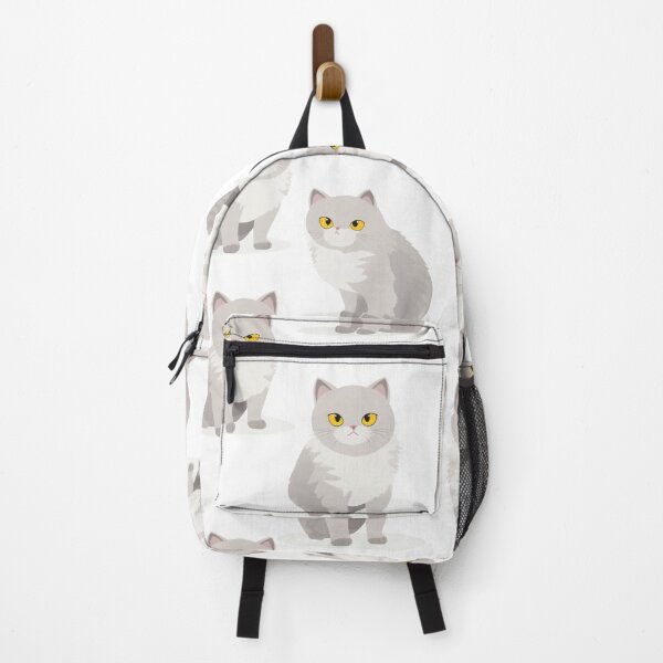 Item preview, Puppy British Shorthair Cat animation in Seamless pattern. designed and sold by Whiteblueshop.