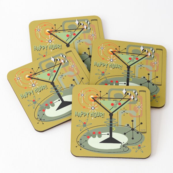 Item preview, Atomic Happy Hour Martini  designed and sold by MetroInk.
