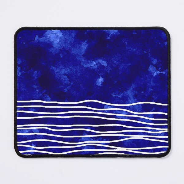 Item preview, Blotchy Blue with painted lines designed and sold by SoshanaC.