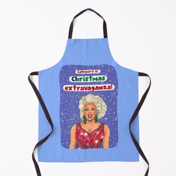 Artikelvorschau, Drag Queen Weihnachtskarte entworfen und verkauft von Splendid Scibbles.