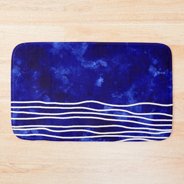 Item preview, Blotchy Blue with painted lines designed and sold by SoshanaC.