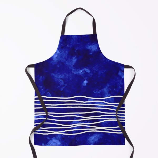 Item preview, Blotchy Blue with painted lines designed and sold by SoshanaC.