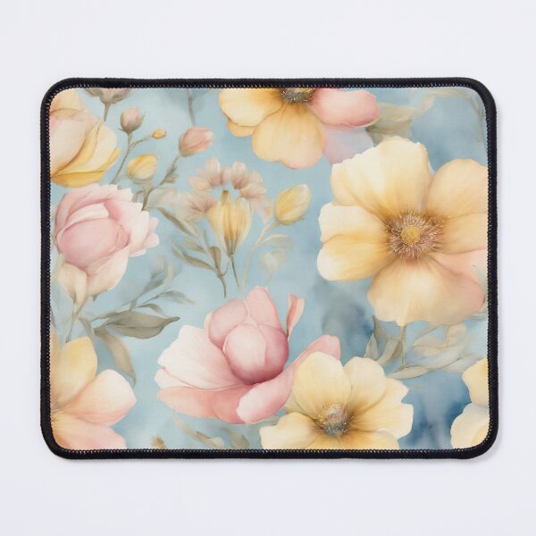 Item preview, Artistic Blend of Watercolor-painted Desert Flowers designed and sold by UnitedColours.