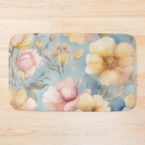 Item preview, Artistic Blend of Watercolor-painted Desert Flowers designed and sold by UnitedColours.