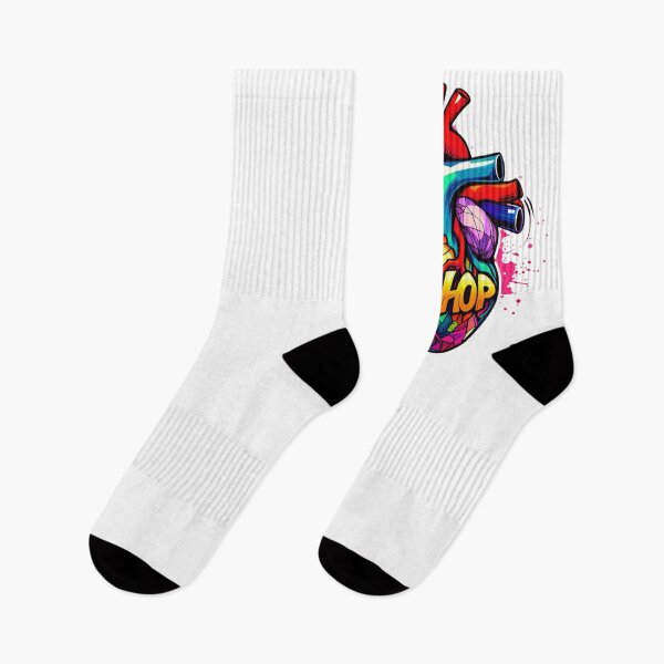 Item preview, Hip Hop Heart - Colorful Heart Graffiti designed and sold by Mr. Kidz LLC.